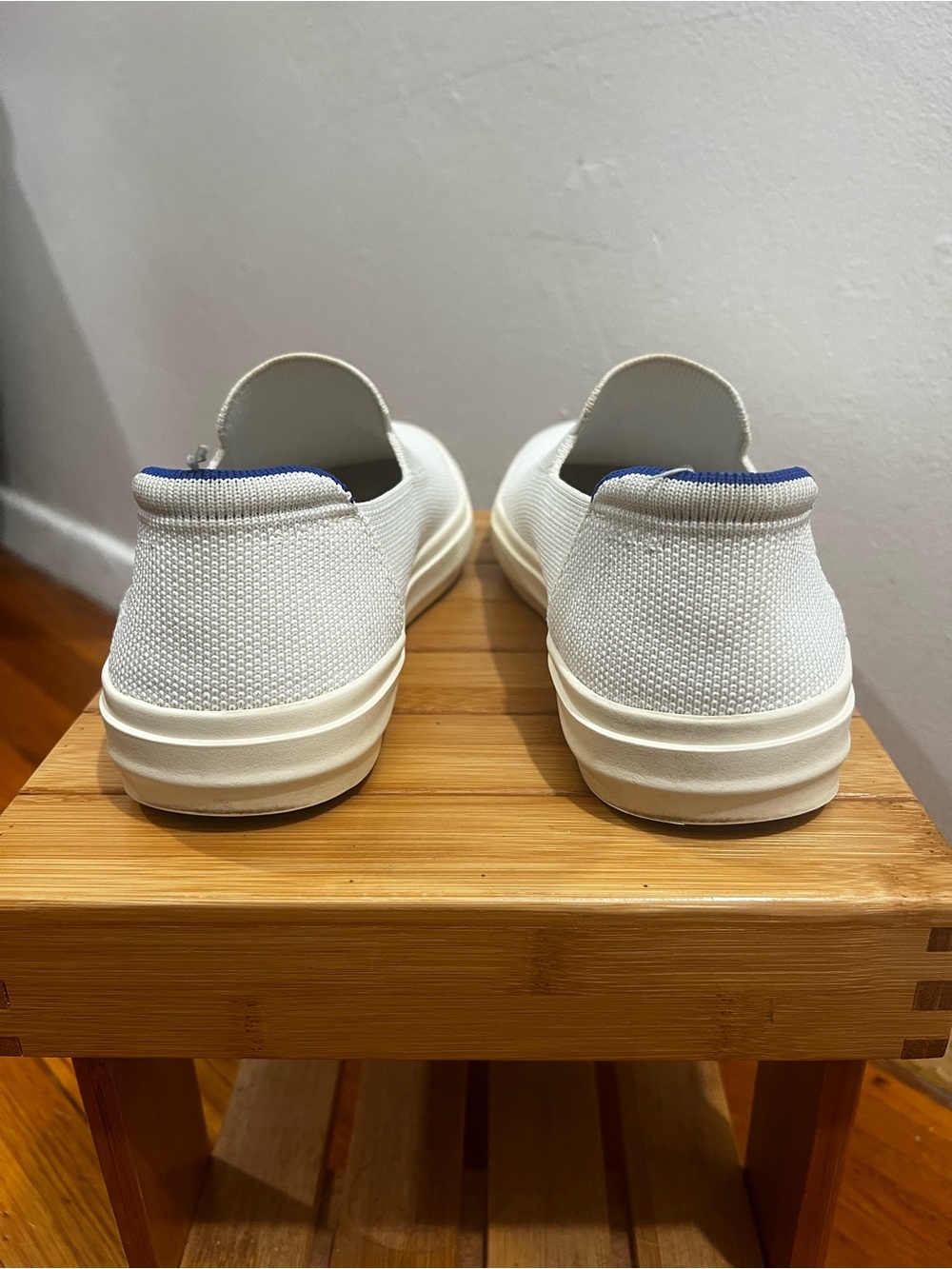 Rothy's The Original Slip On Sneaker White Women’s 6.5 Casual Comfort Travel - Picture 4 of 9